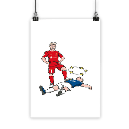 Liverpool Legends Fun Fan Poster - Supporters Only