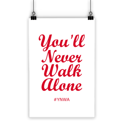 YNWA Spirit Home Decor Poster - Supporters Only