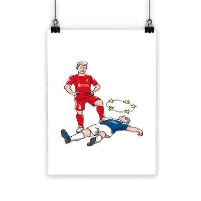 Liverpool Legends Fun Fan Poster - Supporters Only