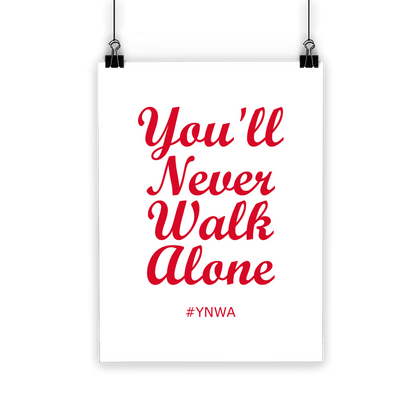 YNWA Spirit Home Decor Poster - Supporters Only