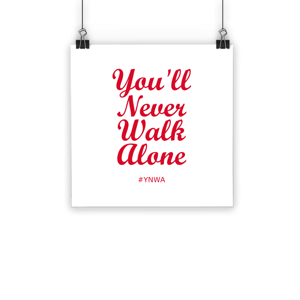 YNWA Spirit Home Decor Poster - Supporters Only