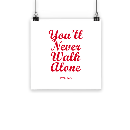 YNWA Spirit Home Decor Poster - Supporters Only