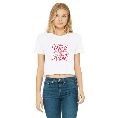 Liverpool Ladie's Cropped Tee - Supporters Only