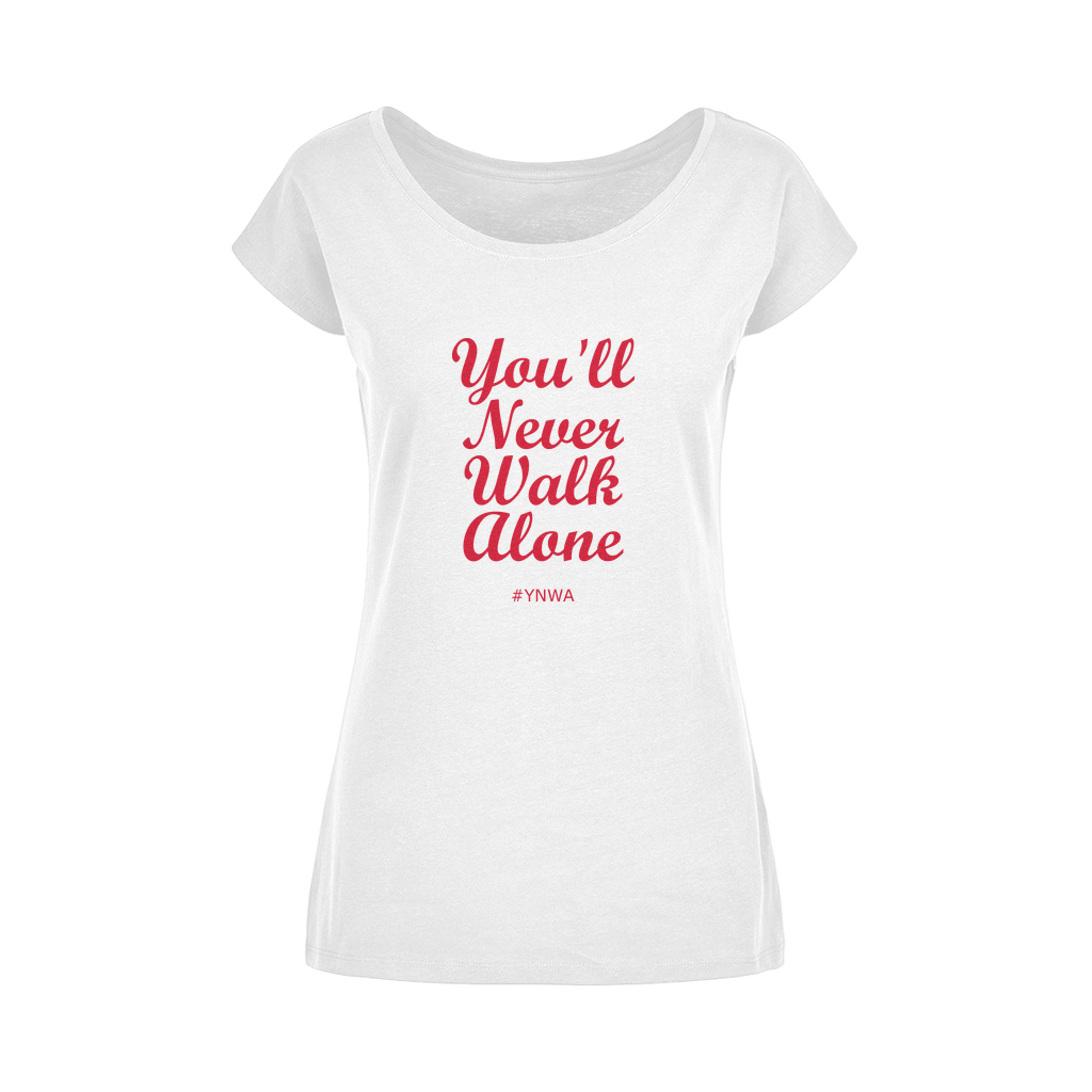 YNWA Cool Lady Wide Neck Tee - Supporters Only