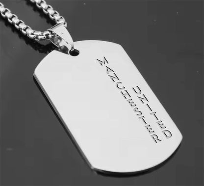 Manchester United Silver Dogtag - Supporters Only