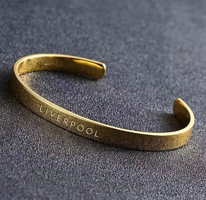 Liverpool Golden Bangle - Supporters Only