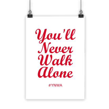 YNWA Spirit Home Decor Poster - Supporters Only