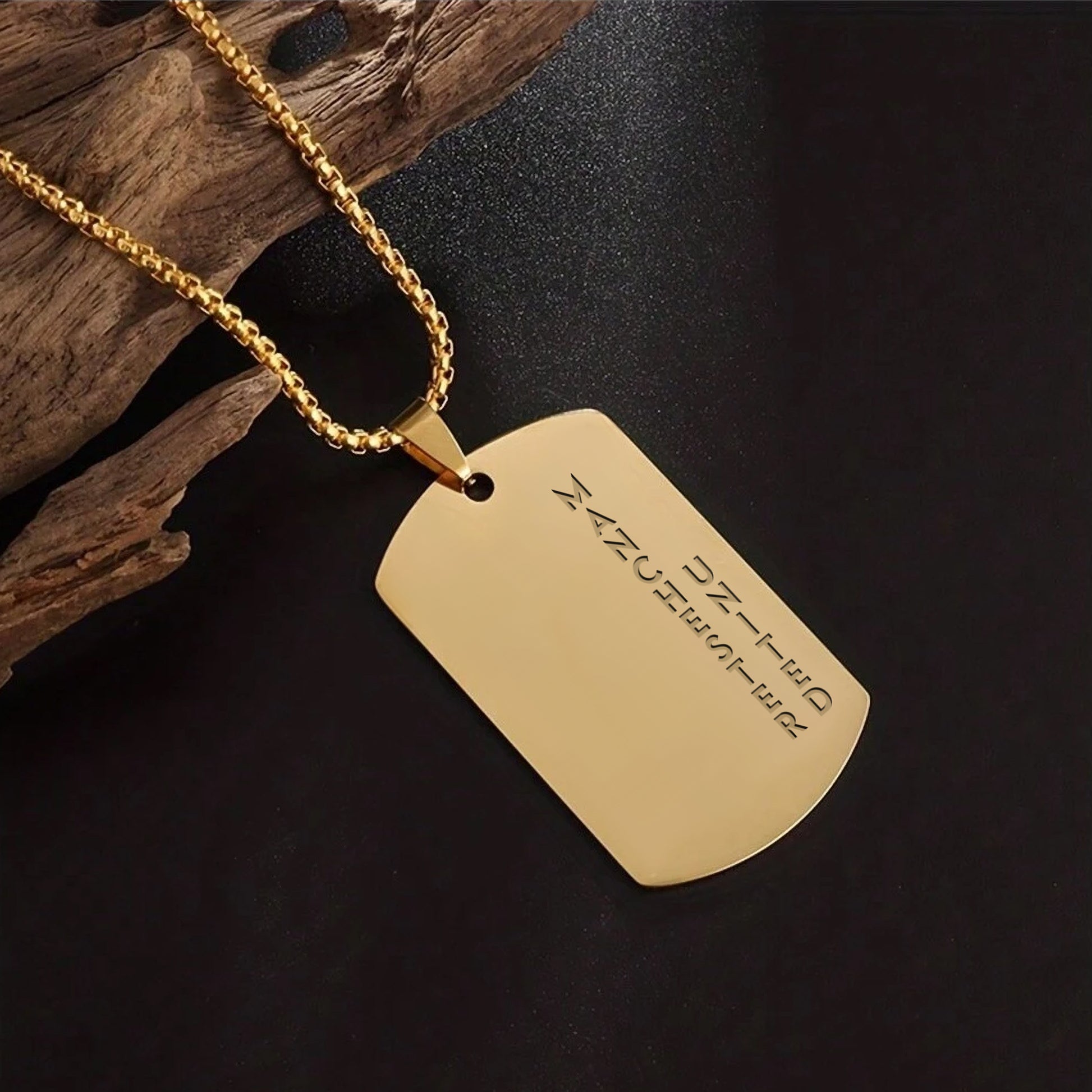 Manchester United Golden Dogtag