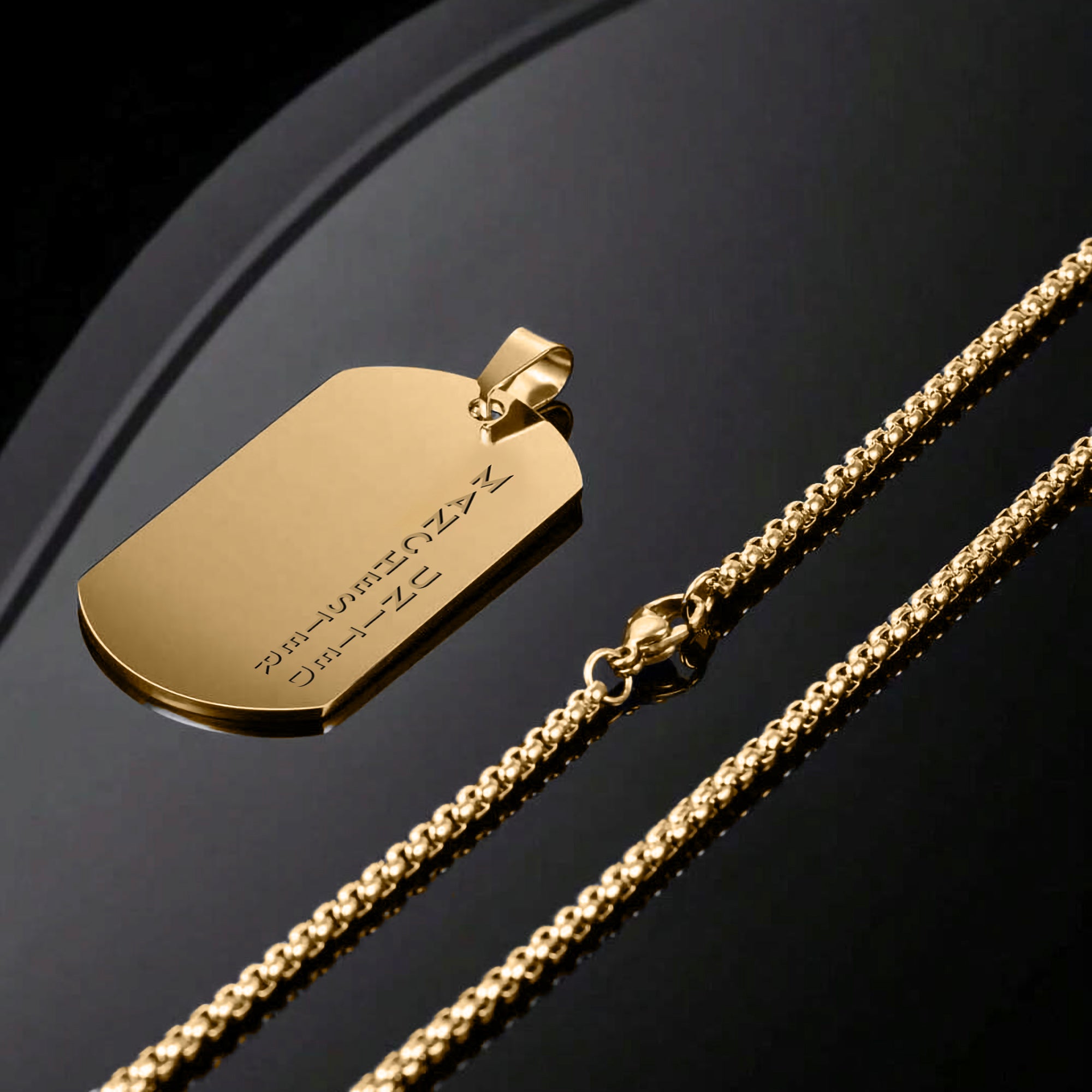 Manchester United Golden Dogtag