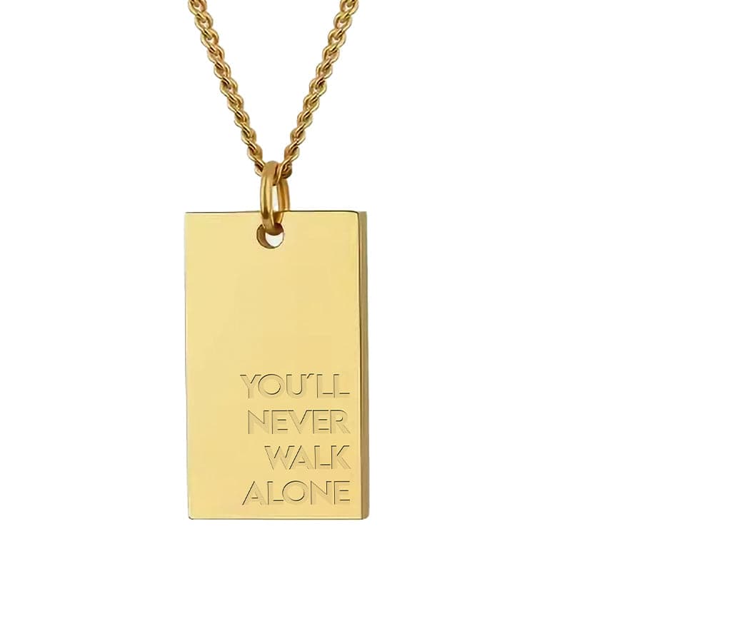 Liverpool Inspired Golden Necklace - Supporters Only